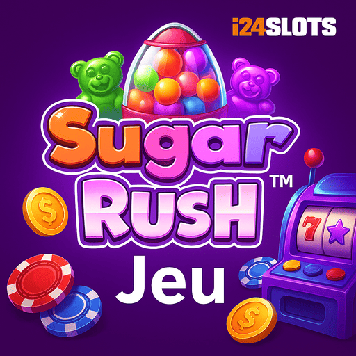Sugar Rush jeu sur Casino en ligne i24Slots
